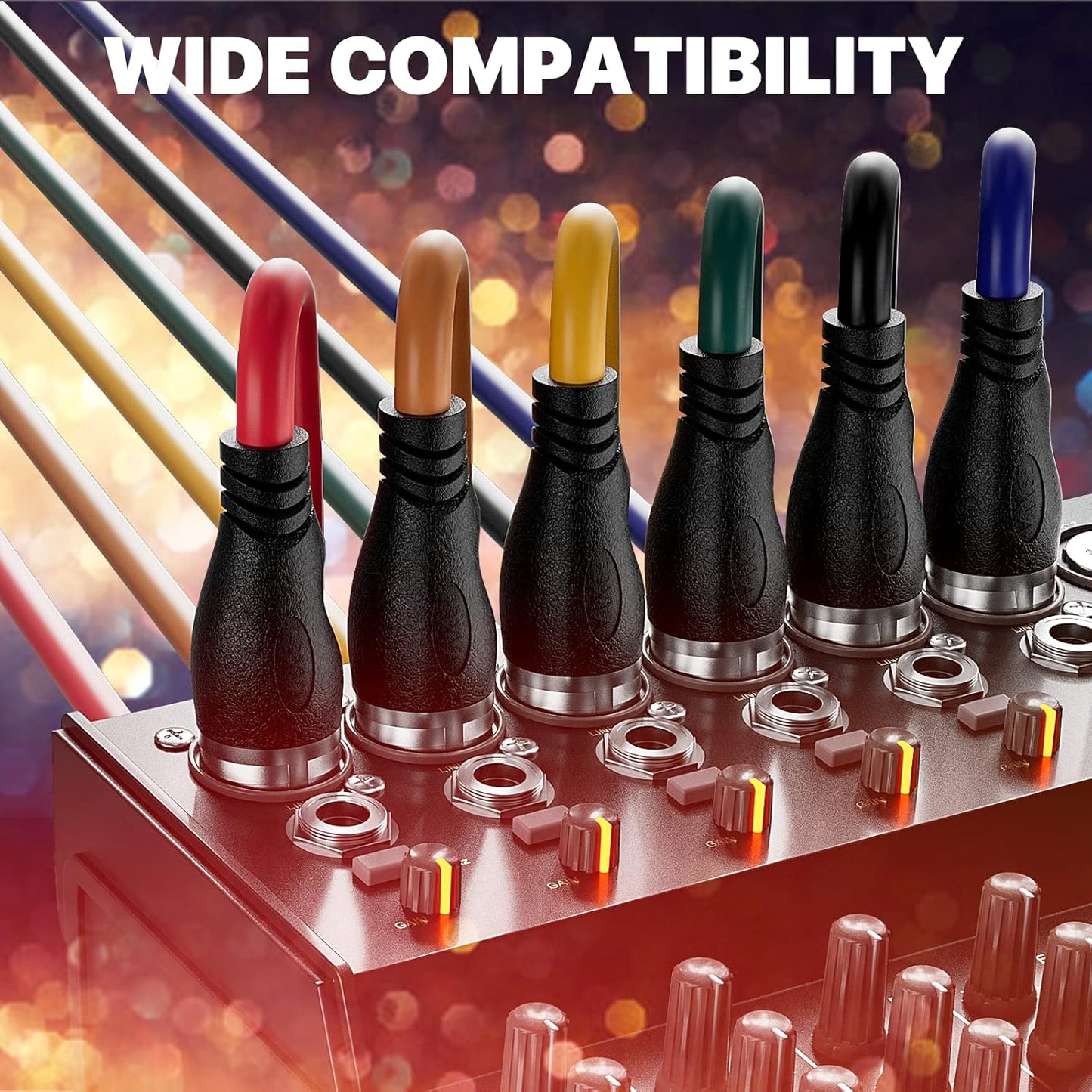 EBXYA XLR Cable - Premium Balanced Microphone Cable with 3-Pin XLR Male to Female Mic Speaker Cable