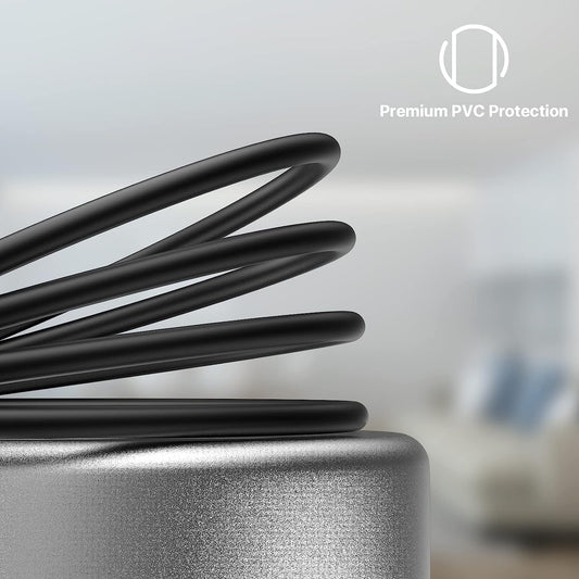 EBXYA XLR Cables, XLR Male to Female Balanced 3 Pin Metal Spring Microphone Cable Compatible with Mixers, Speakers, Amplifiers, Mic