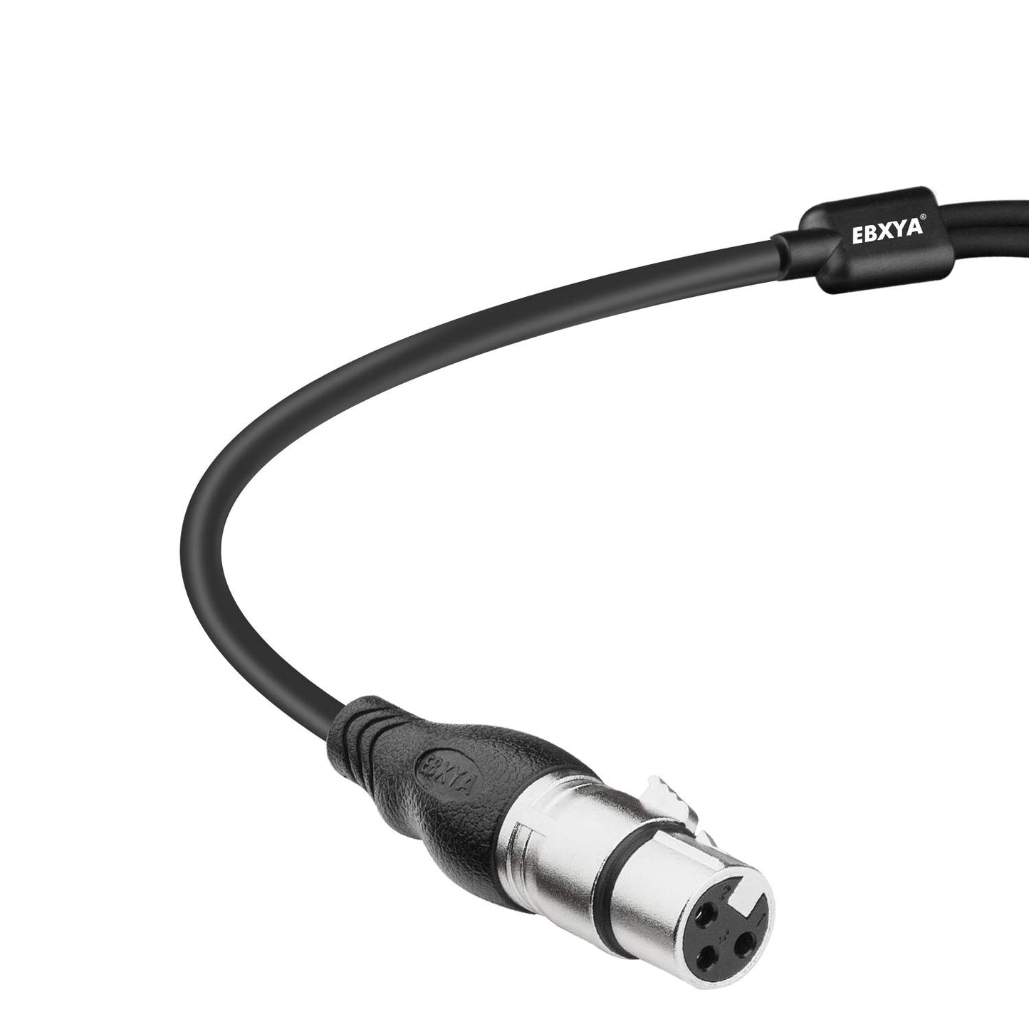 EBXYA Microphone Cable to 6.35mm Cable XLR Female to 1/4 TS Splitter Cable (3 Feet/1M)