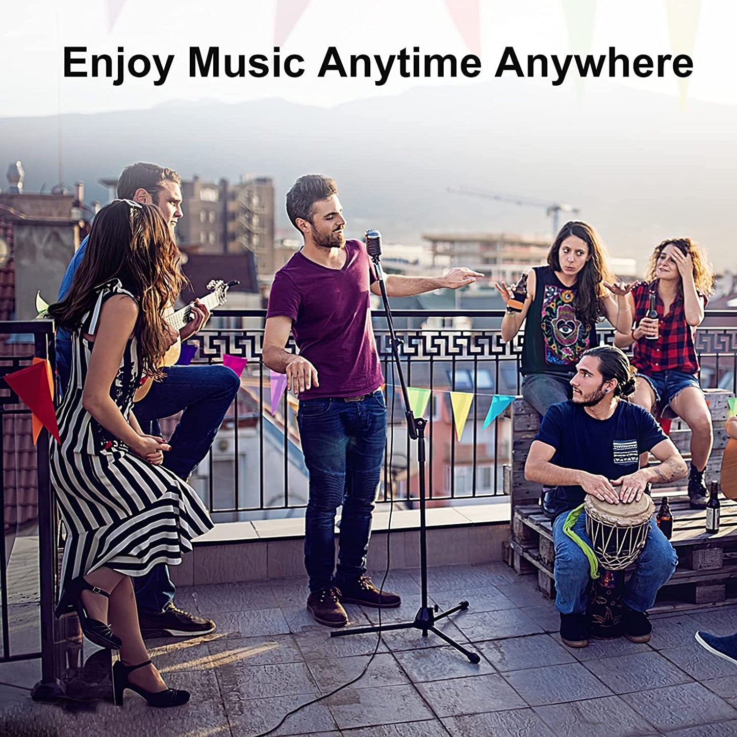 EBXYA XLR Cable - Premium Balanced Microphone Cable with 3-Pin XLR Male to Female Mic Speaker Cable,