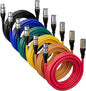 EBXYA XLR Cable - Premium Balanced Microphone Cable with 3-Pin XLR Male to Female Mic Speaker Cable