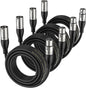 EBXYA XLR Cable - Premium Balanced Microphone Cable with 3-Pin XLR Male to Female Mic Speaker Cable