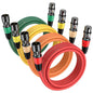 EBXYA XLR Microphone Cable - XLR Male to Female Cable 6ft 4-Packs with 3-Pin Balanced XLR Cables Suitable for Mic Mixer, Recording Studio, Speaker Be the first to review this product...，Red, yellow, orange, and green four colors