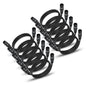 EBXYA XLR Cable 3 Ft 10 Pack, Premium XLR Male to Female Microphone Patch Cables 3 Pin Mic Cords DMX512 Lighting Cable Compatible with Speakers, Mixer, Stage Lighting