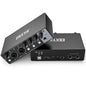 USB Audio Interface for PC, 2i2 Computer Audio Interface for Recording Music, Portable Interfaz de Audio Mixer for Studio Beginner Podcaster Guitarist