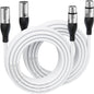EBXYA XLR Cable  - Premium Balanced Microphone Cable with 3-Pin XLR Male to Female Mic Speaker Cable,