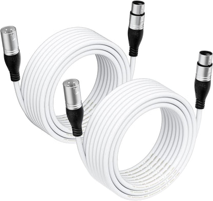 EBXYA XLR Cable  - Premium Balanced Microphone Cable with 3-Pin XLR Male to Female Mic Speaker Cable,