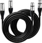EBXYA XLR Cable  - Premium Balanced Microphone Cable with 3-Pin XLR Male to Female Mic Speaker Cable,