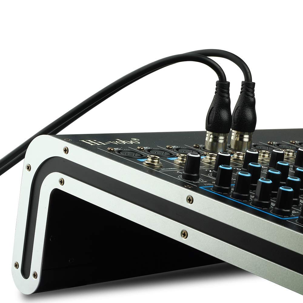 EBXYA MIDI to XLR Adapter Cable  - MIDI 5 Pins DIN Male to XLR 3 Pins Male